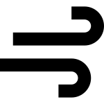 Wind SVG Icon
